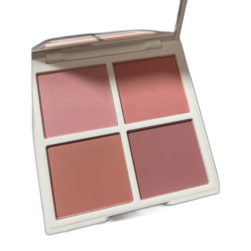Lithe Beauty Sunset Blush Palette 4 Shade Matte Face Palette 12g New